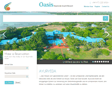 Tablet Screenshot of oasis-ayurveda.de